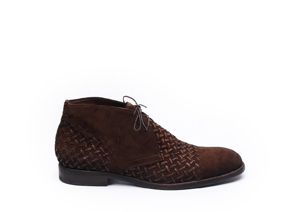 Jo Ghost Scarpa stringata Peach Testa di moro Italy