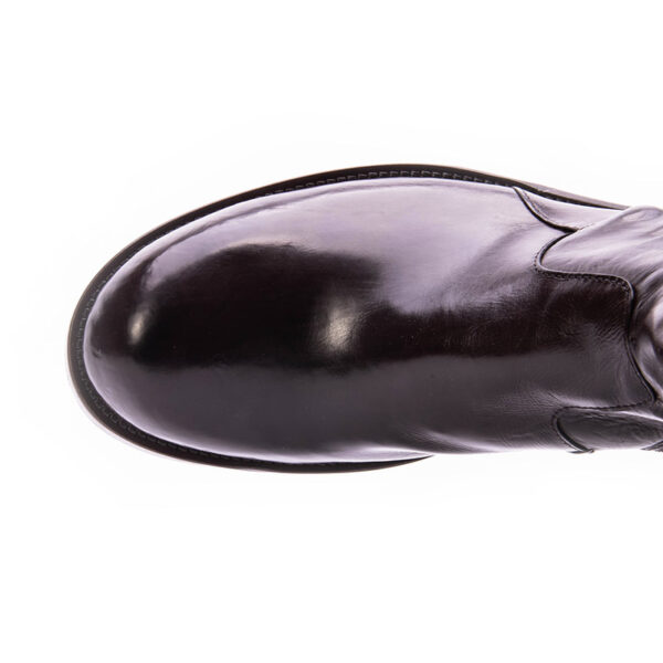 Jo Ghost Scarpa testa di moro in vitello 1745 Liquidazione