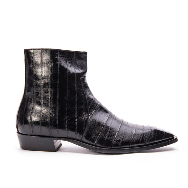 Jo Ghost Stivaletto nero in anguilla 2339 Offerte speciali