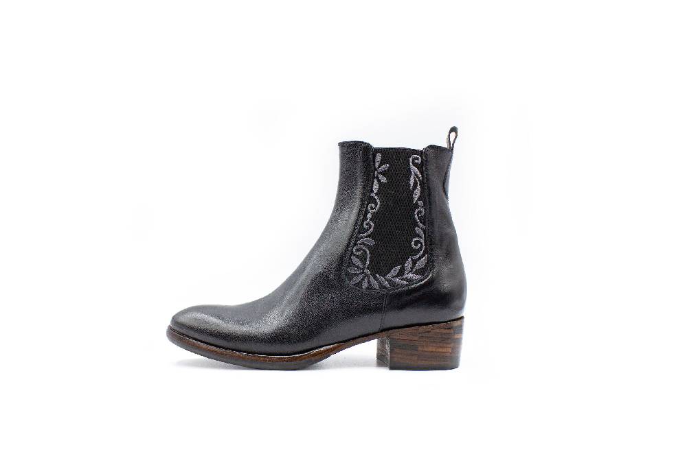 King Tartufoli EMBROIDERED ANKLE BOOT Negozi Online