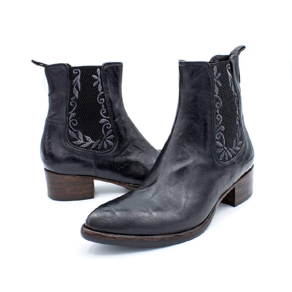King Tartufoli EMBROIDERED ANKLE BOOT Negozi Online
