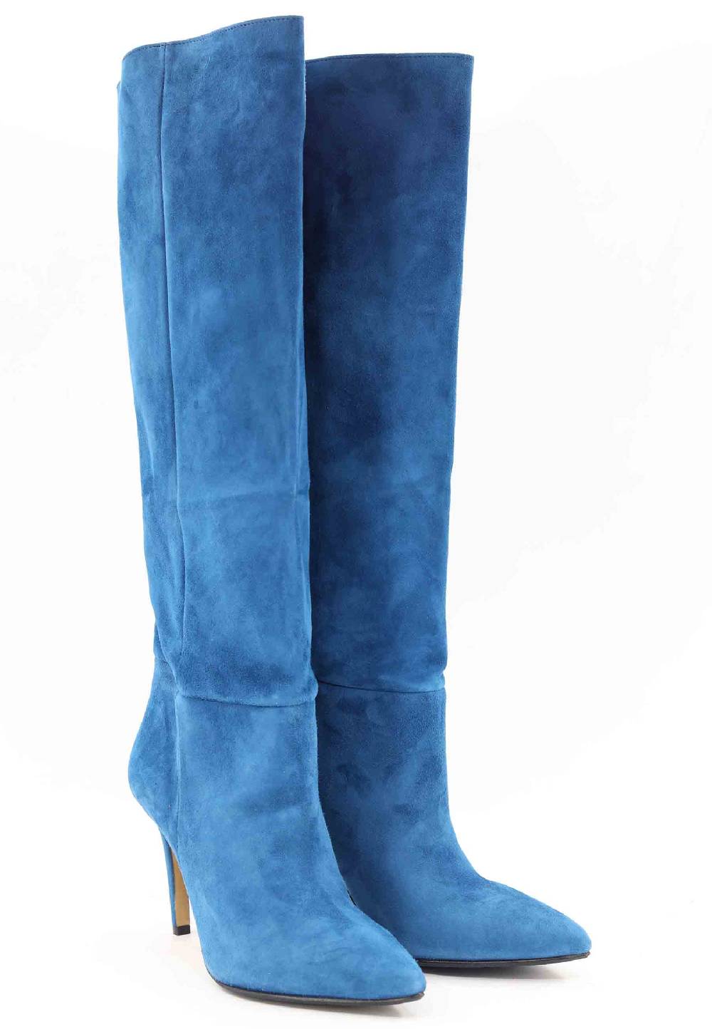 L'ARIANNA Stivali ST1242 da donna in camoscio blu Novità