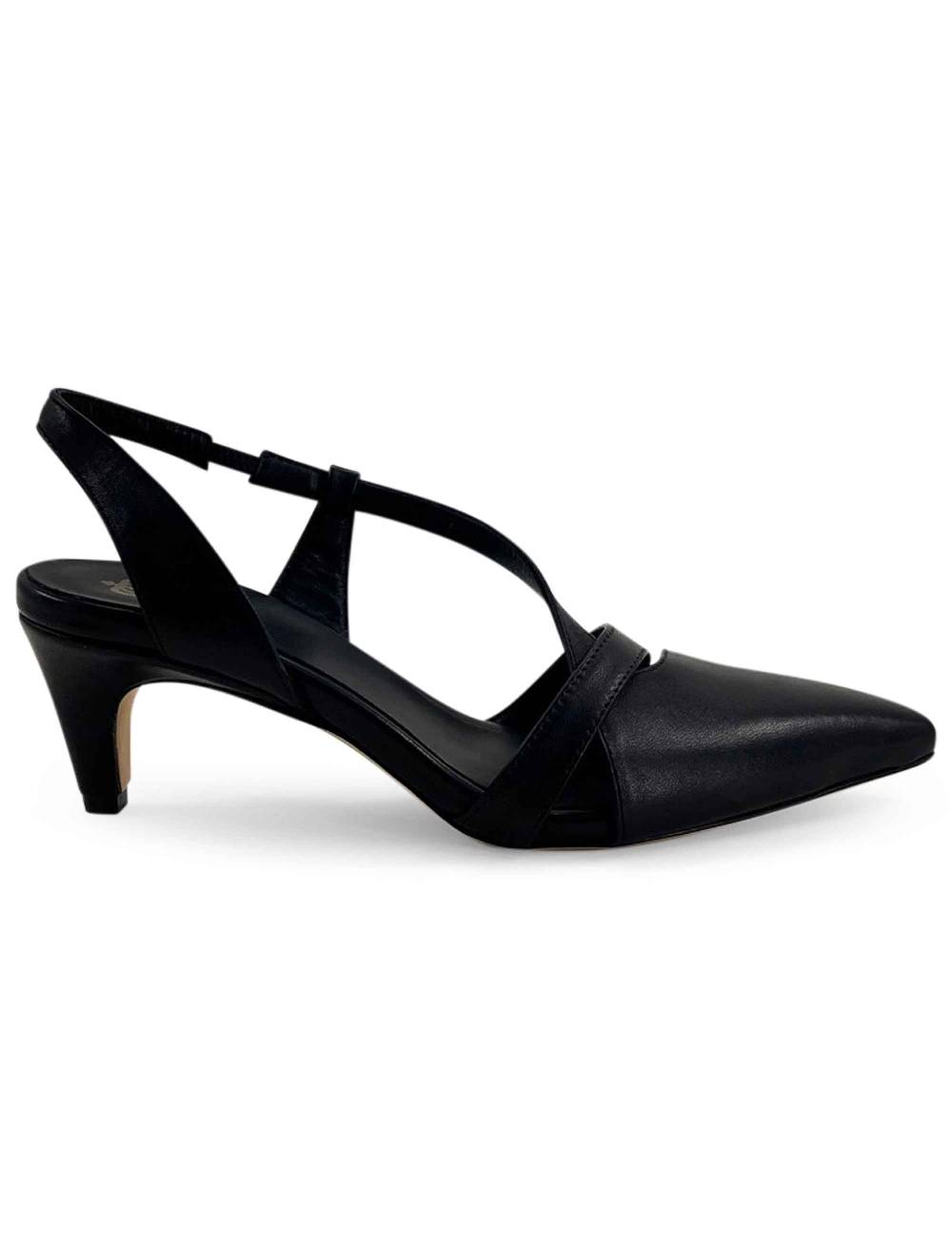 L'ARIANNA Decollete CH1721 da donna in pelle color nero Promozione Limitata