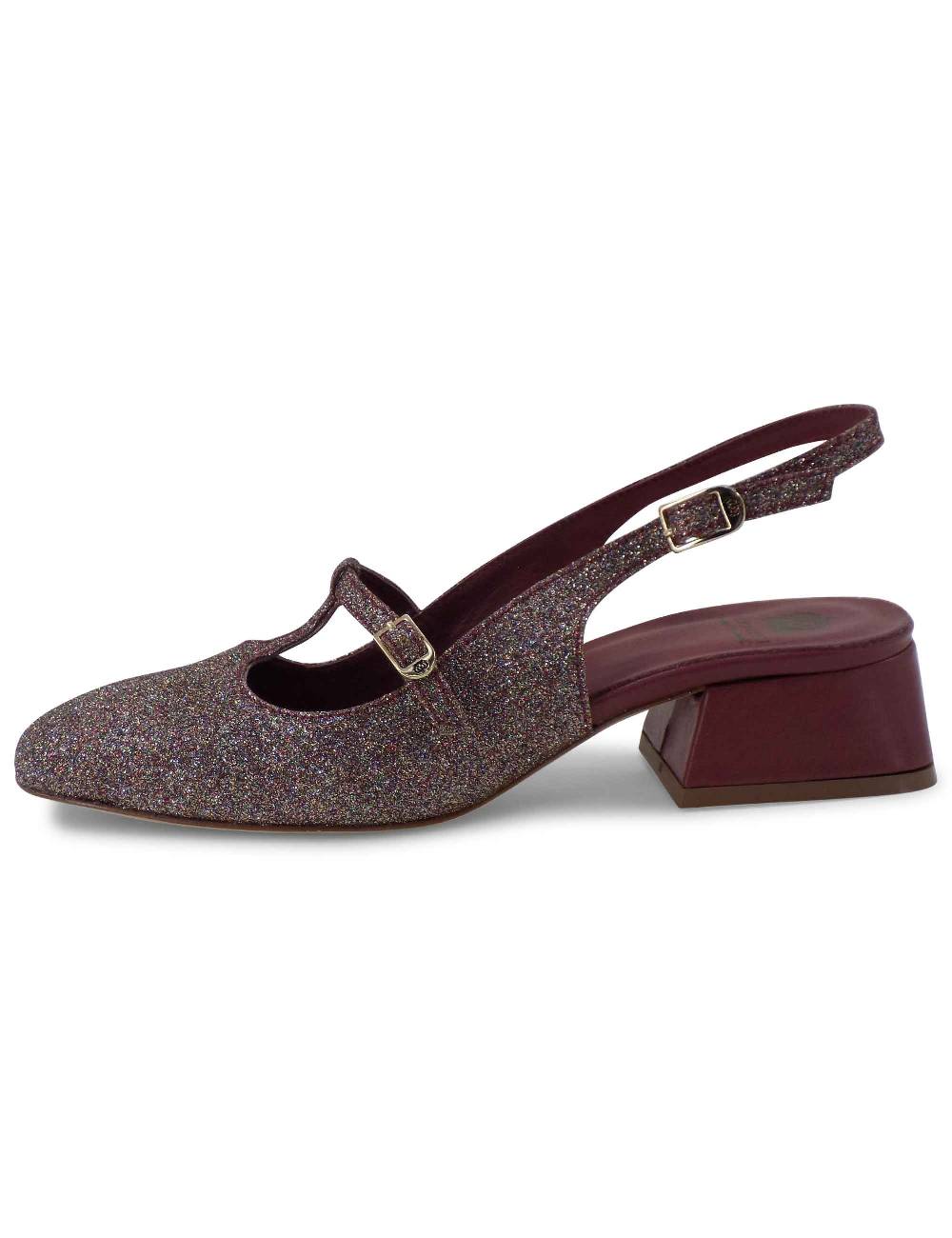 L'ARIANNA DECOLLETE CH1720/G IN TESSUTO GLITTER Affare Del Giorno
