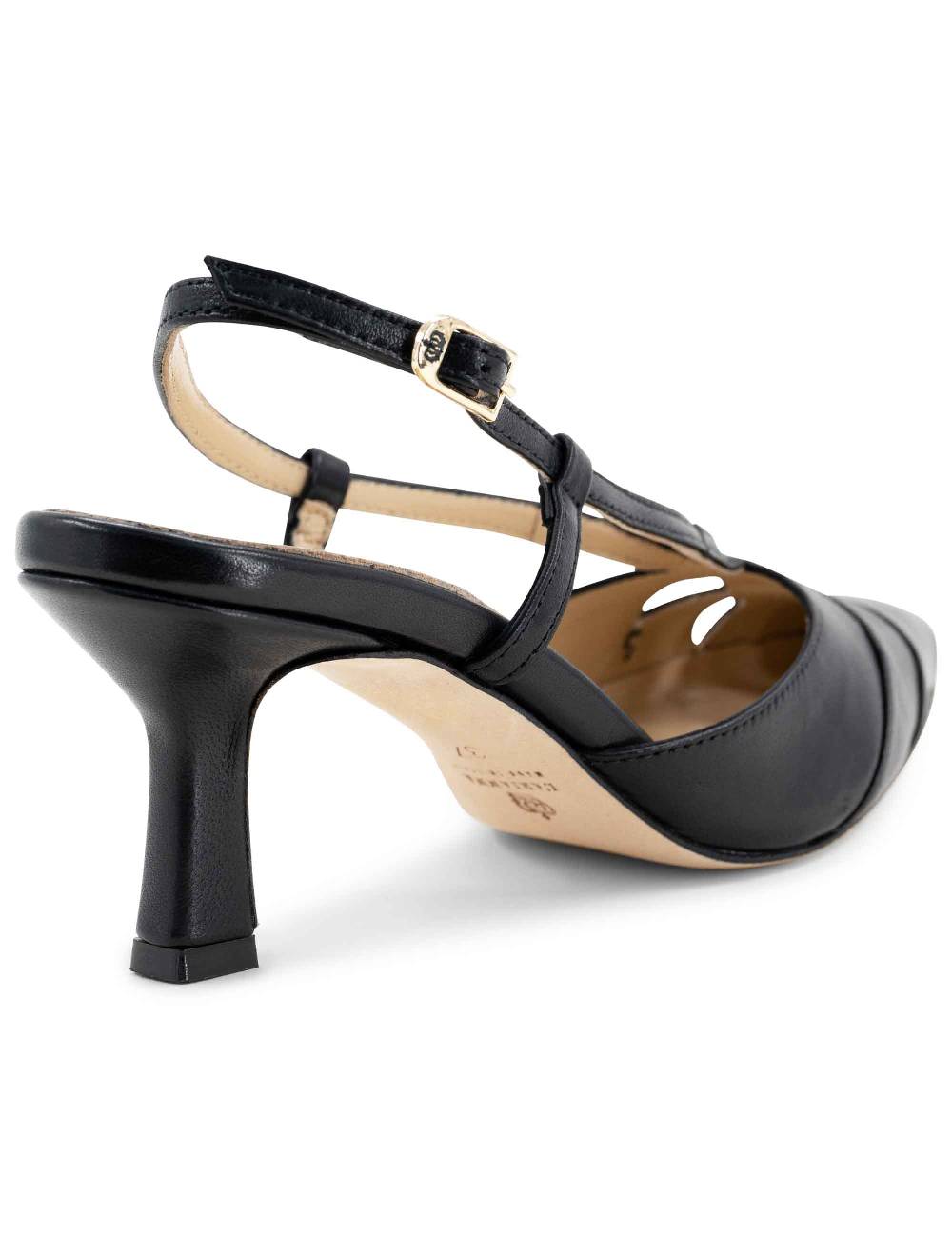 L'ARIANNA Decollete CH1757 da donna in pelle BERLINO NERO L'Arianna Outlet