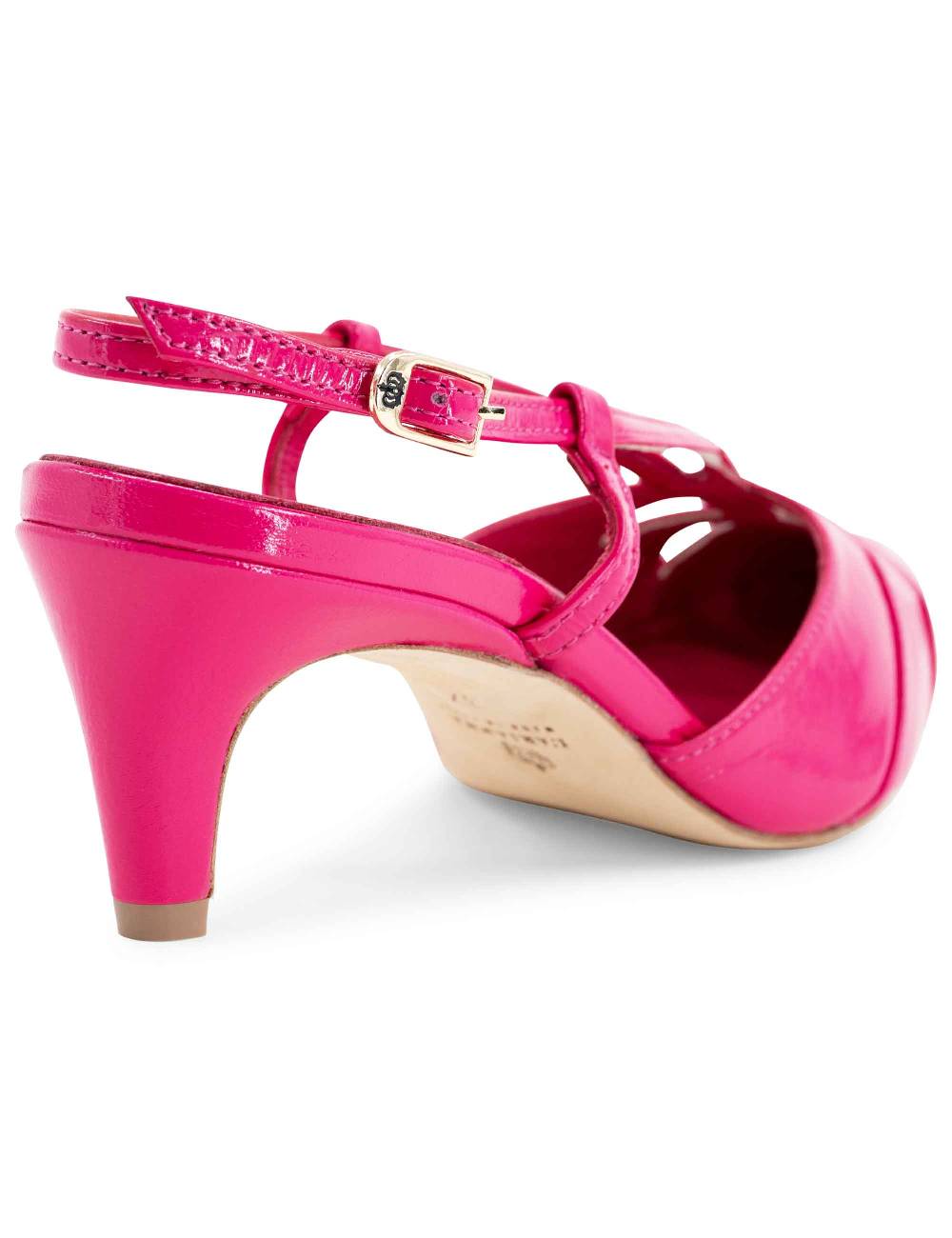 L'ARIANNA Decollete CH1757 da donna in pelle lux fucsia L'Arianna Saldi