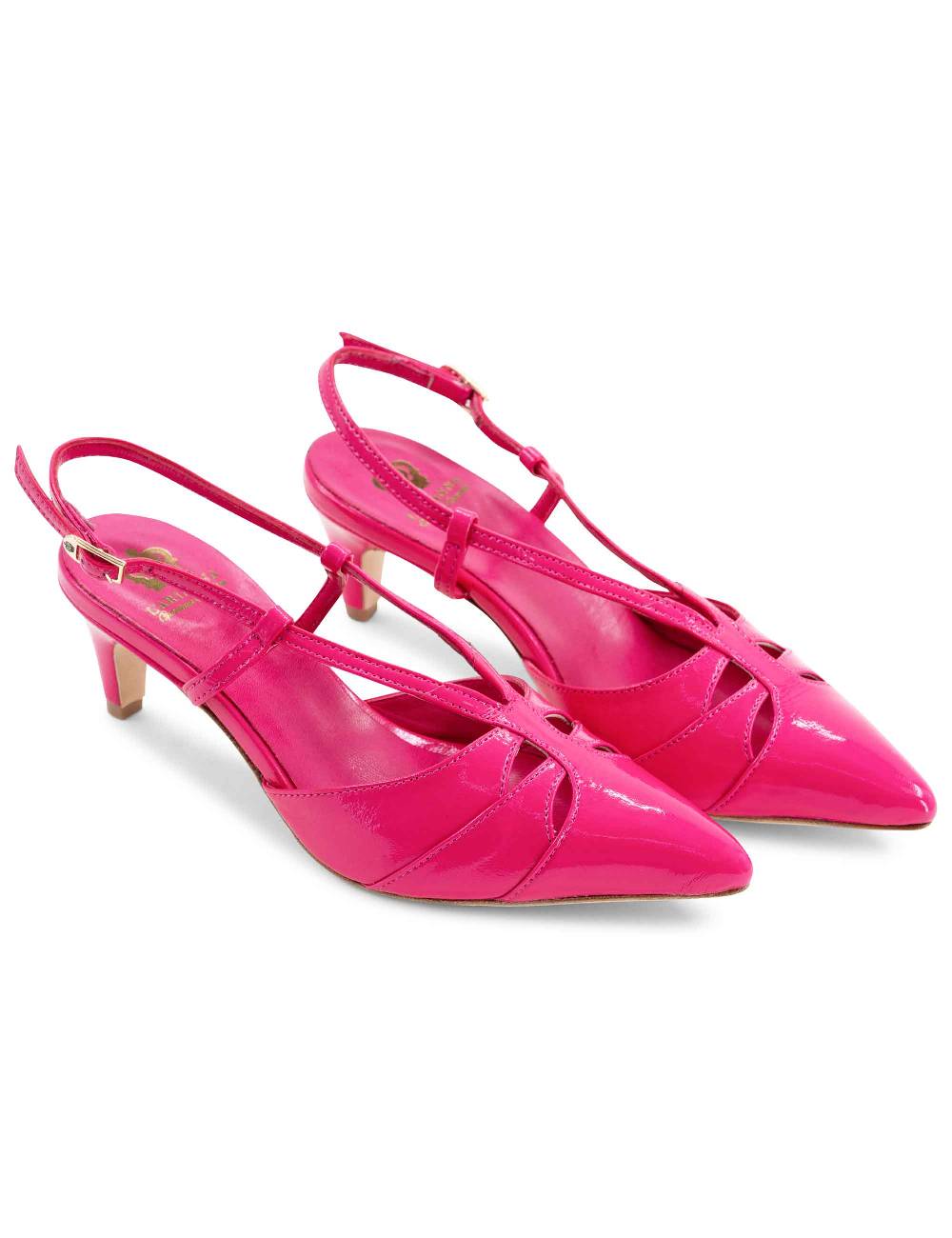 L'ARIANNA Decollete CH1757 da donna in pelle lux fucsia L'Arianna Saldi