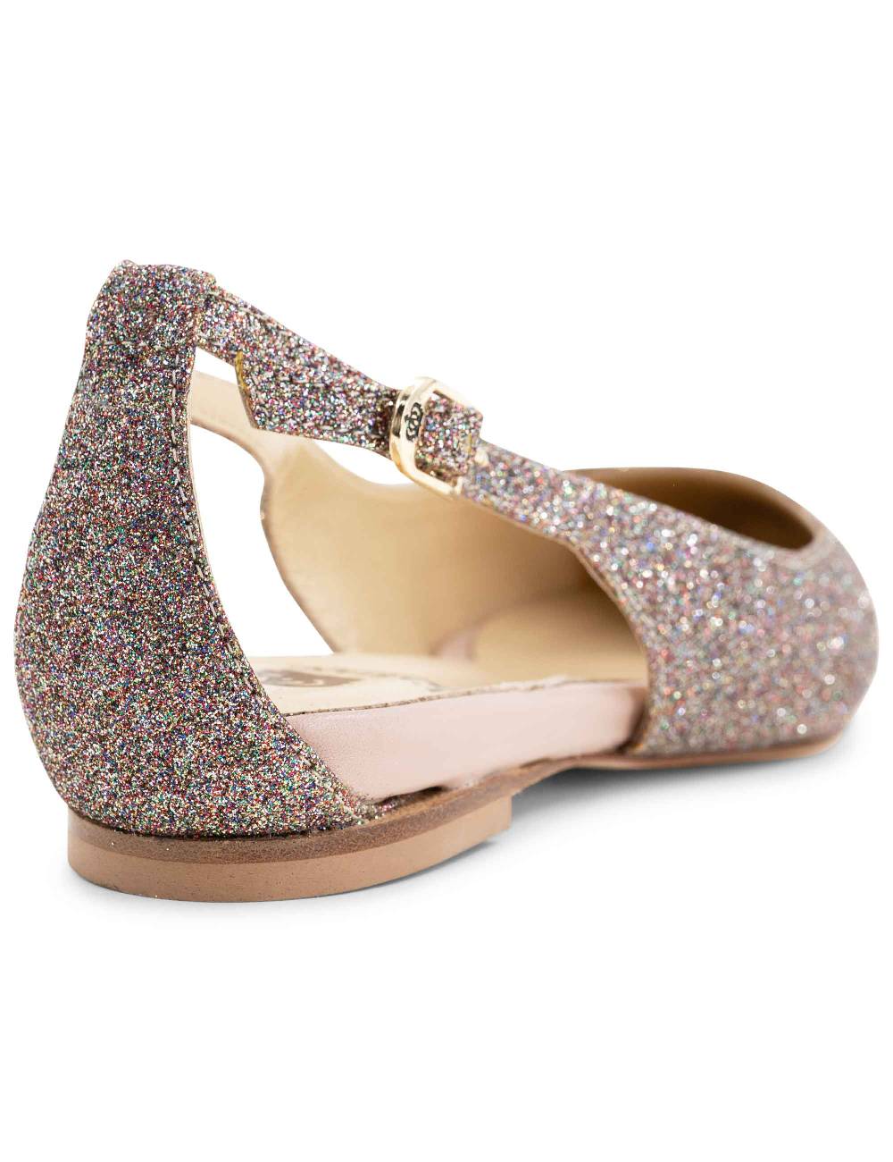 L'ARIANNA BALLERINE BL1599 DA DONNA IN tessuto luxury multicolor CON TACCO BASSO L'ARIANNA Sconto
