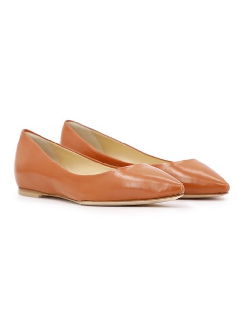 L'ARIANNA BALLERINE BL1011 DA DONNA IN SOFT CUOIO CON TACCO BASSO L'ARIANNA Negozio