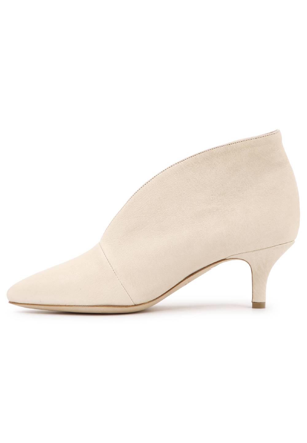 L'ARIANNA tronchetti tr8006 donna Ankle boot in pelle bianco frost con tacco basso tono su tono In Vendita