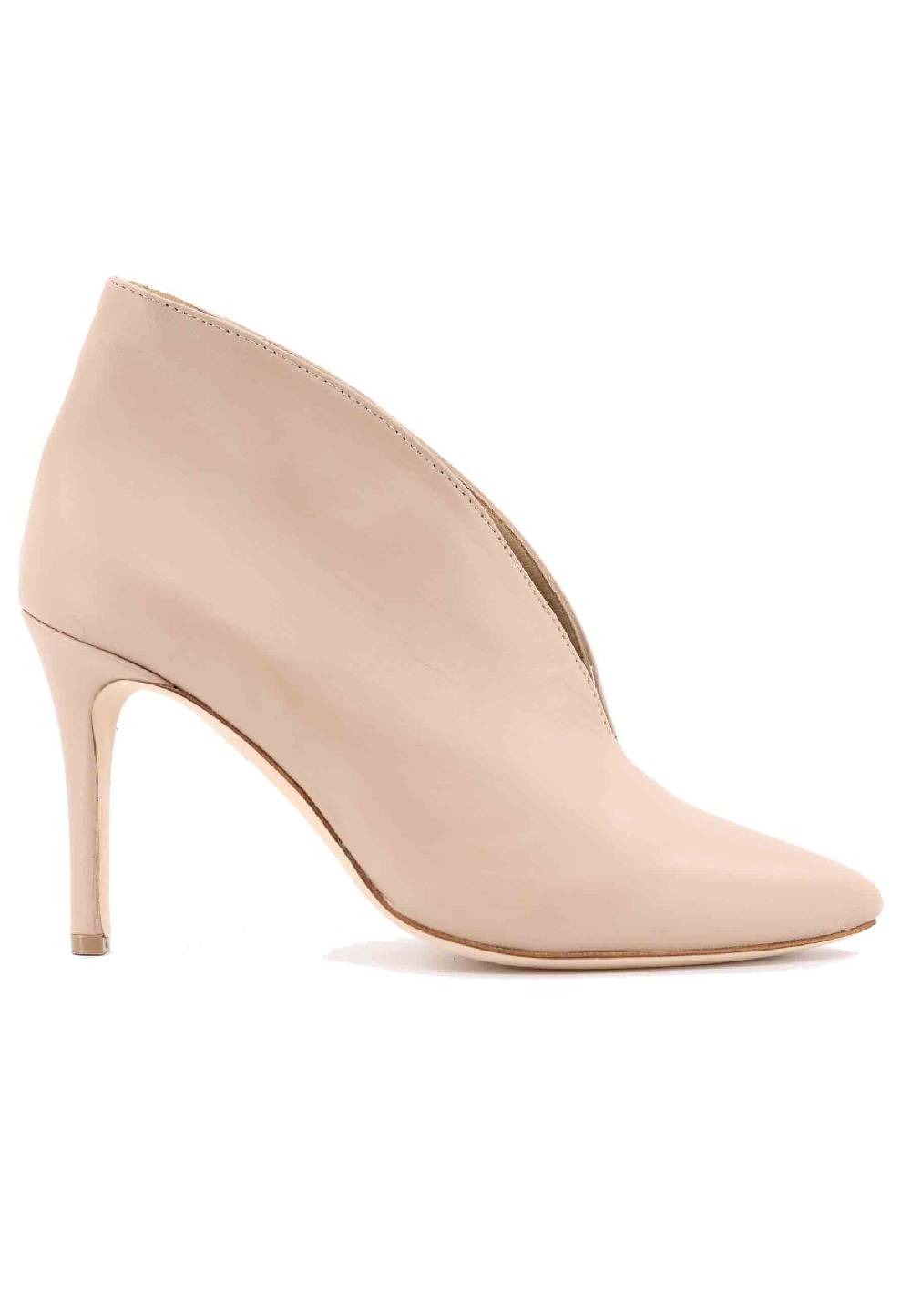 L'ARIANNA tronchetto TR8008 in pelle nude tacco alto Vendita Calda