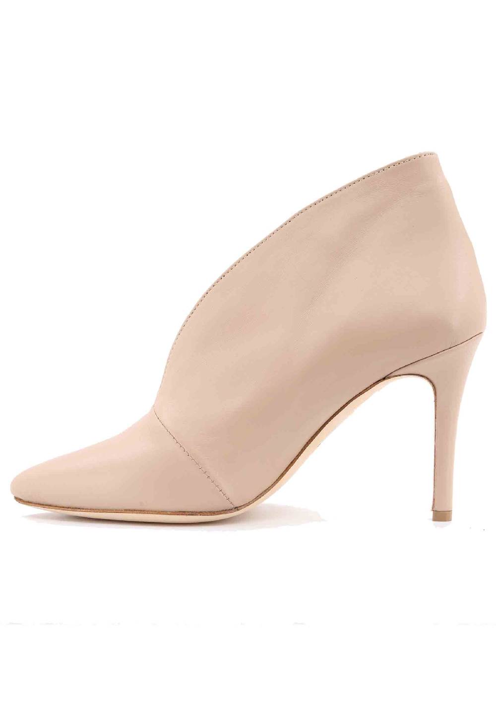 L'ARIANNA tronchetto TR8008 in pelle nude tacco alto Vendita Calda