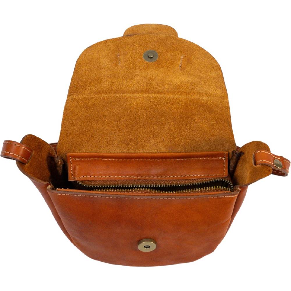 Lartigiano Del Cuoio Minibag artigianale da donna in morbida pelle Made in Italy Novità