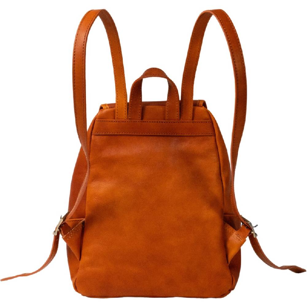 Lartigiano Del Cuoio Zaino donna in pelle di vitello 100% Handmade in Italy Presa