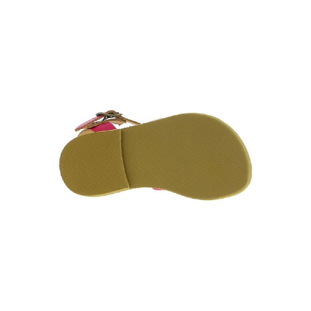Lartigiano Del Cuoio Sandali gladiatore da bambina in pelle di vitello fucsia chiusura con fibbia 2025