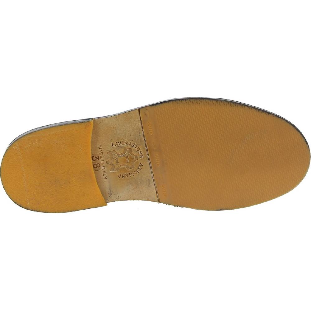 Lartigiano Del Cuoio Polacchine da donna in pelle nera fatte a mano in Italia Outlet