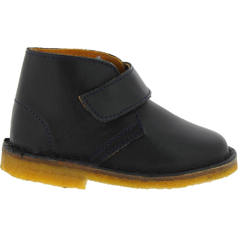 Lartigiano Del Cuoio Scarponcini da bambino in pelle nero fatti a mano in Italia Promozione Limitata