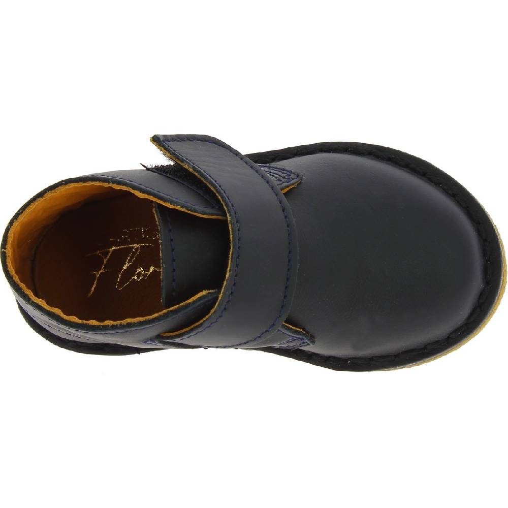 Lartigiano Del Cuoio Scarponcini da bambino in pelle nero fatti a mano in Italia Promozione Limitata