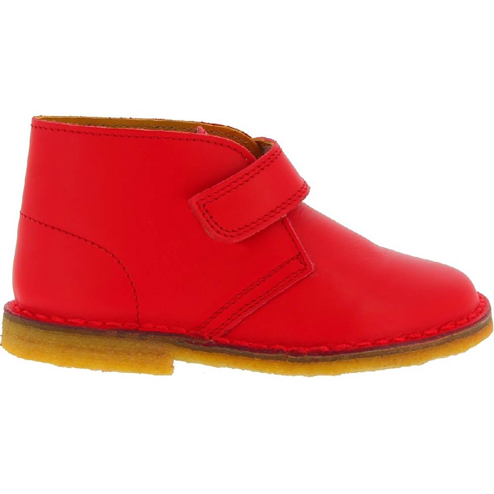 Lartigiano Del Cuoio Scarponcini bambino bambina in pelle rossa fatti a mano in Italia Fino Al -60%