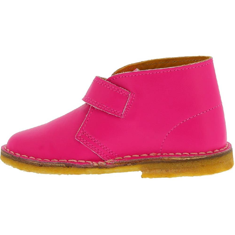 Lartigiano Del Cuoio Scarponcini da bambina in vera pelle rosa fatti a mano in Italia Economico