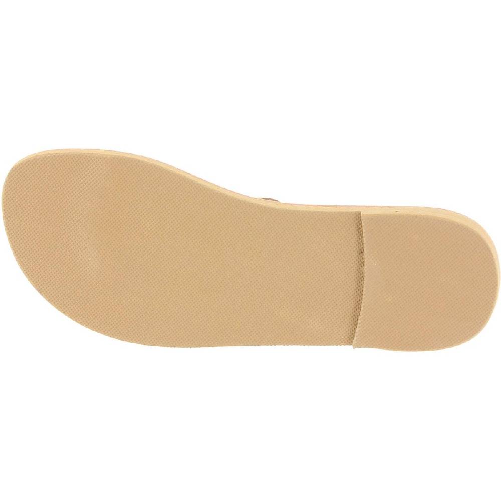 Lartigiano Del Cuoio Sandali infradito slip-on da uomo in pelle nabuk nude fatti a mano Hotsell