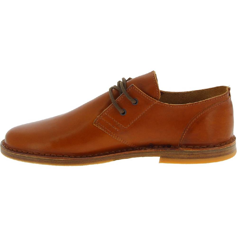 Lartigiano Del Cuoio Scarpe basse da uomo in pelle marrone fatte a mano in Italia Negozio