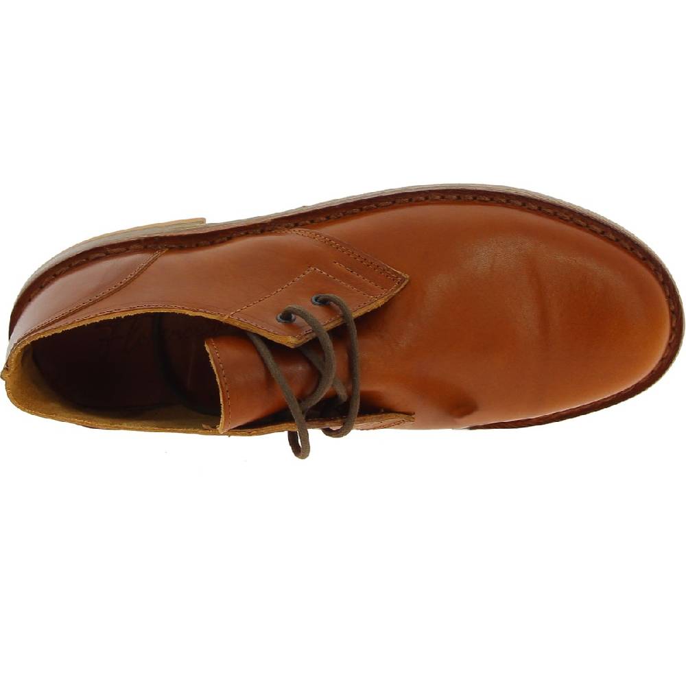 Lartigiano Del Cuoio Scarpe basse da uomo in pelle marrone fatte a mano in Italia Negozio