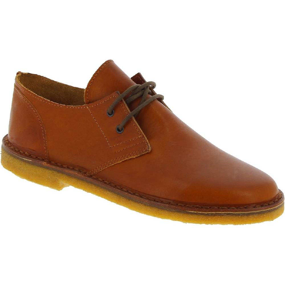 Lartigiano Del Cuoio Scarpe basse da uomo in pelle marrone fatte a mano in Italia Negozio
