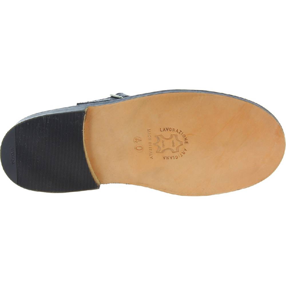 Lartigiano Del Cuoio Scarpe occhio di bue da adulto in pelle nera fatte a mano in Italia Italia