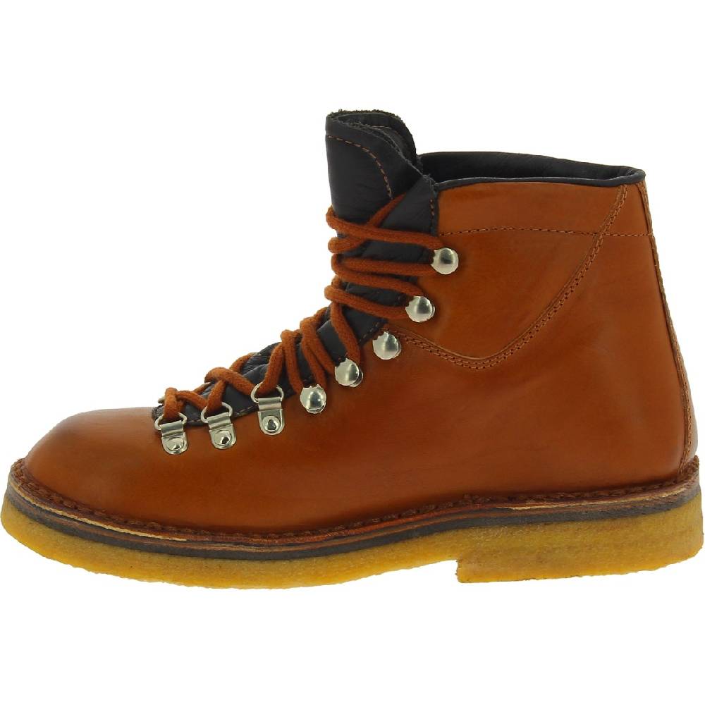 Lartigiano Del Cuoio Stivale da montagna donna color cuoio suola in caucciù Outlet