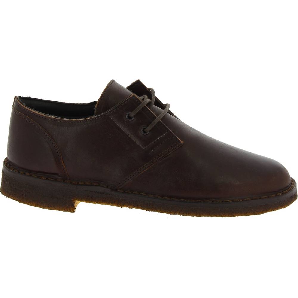 Lartigiano Del Cuoio Scarpe basse da donna in pelle marrone scuro con fodera invernale Saldi