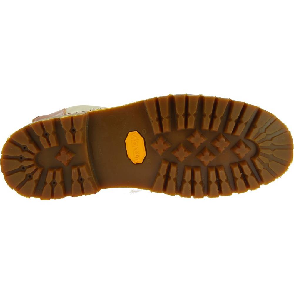 Lartigiano Del Cuoio Stivaletto beatles in pelle marrone e suola Vibram 2025