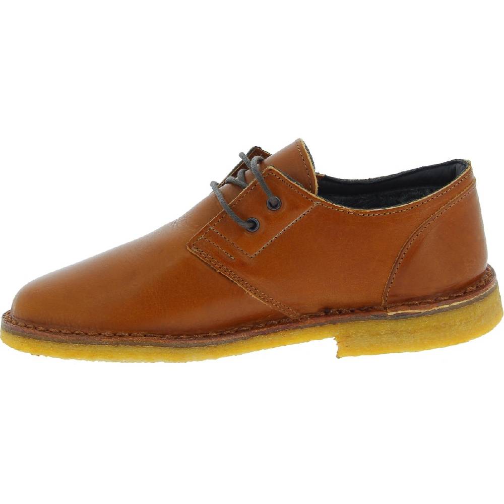 Lartigiano Del Cuoio Scarpe basse da donna in pelle marrone fodera invernale Nuova