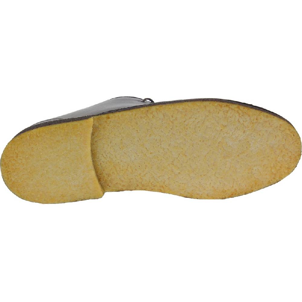 Lartigiano Del Cuoio Polacchine da uomo in pelle marrone scuro con fodera invernale Promozione Limitata