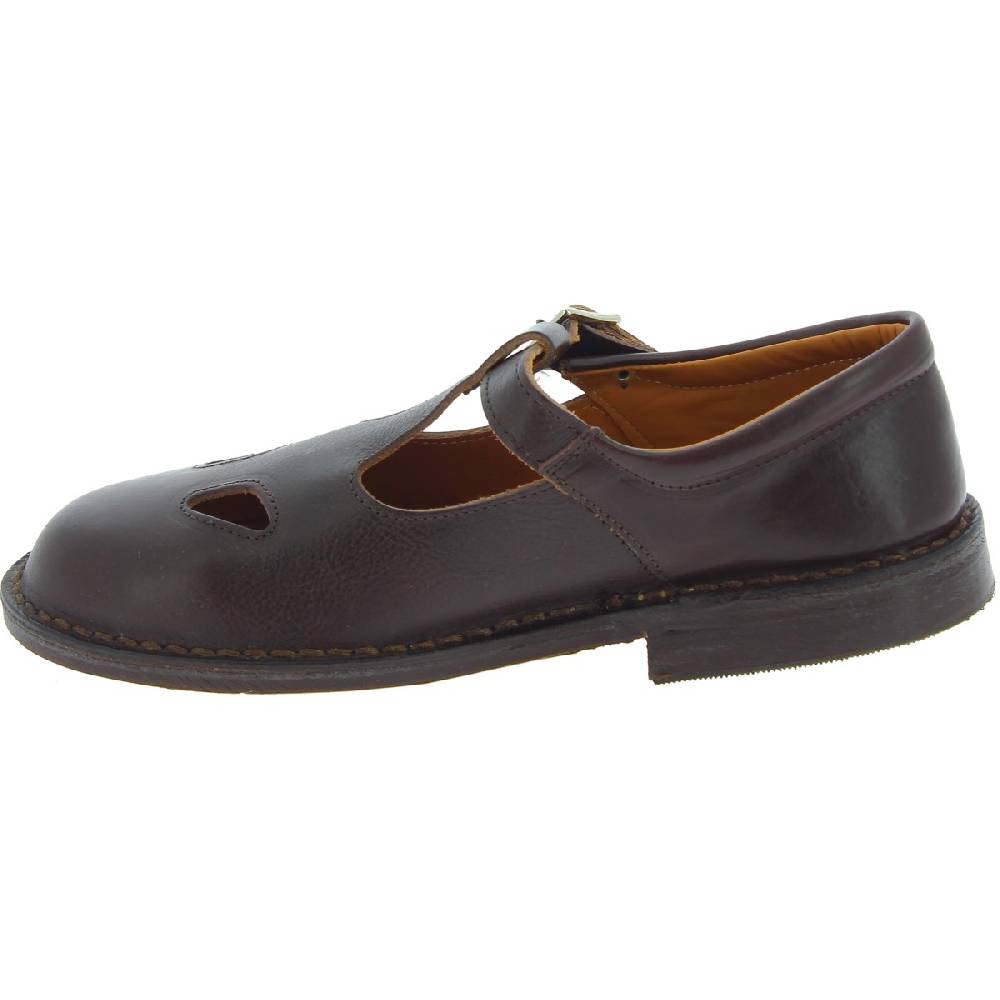 Lartigiano Del Cuoio Scarpe aperte da uomo in pelle marrone scuro fatte a mano in Italia Fino Al -60%
