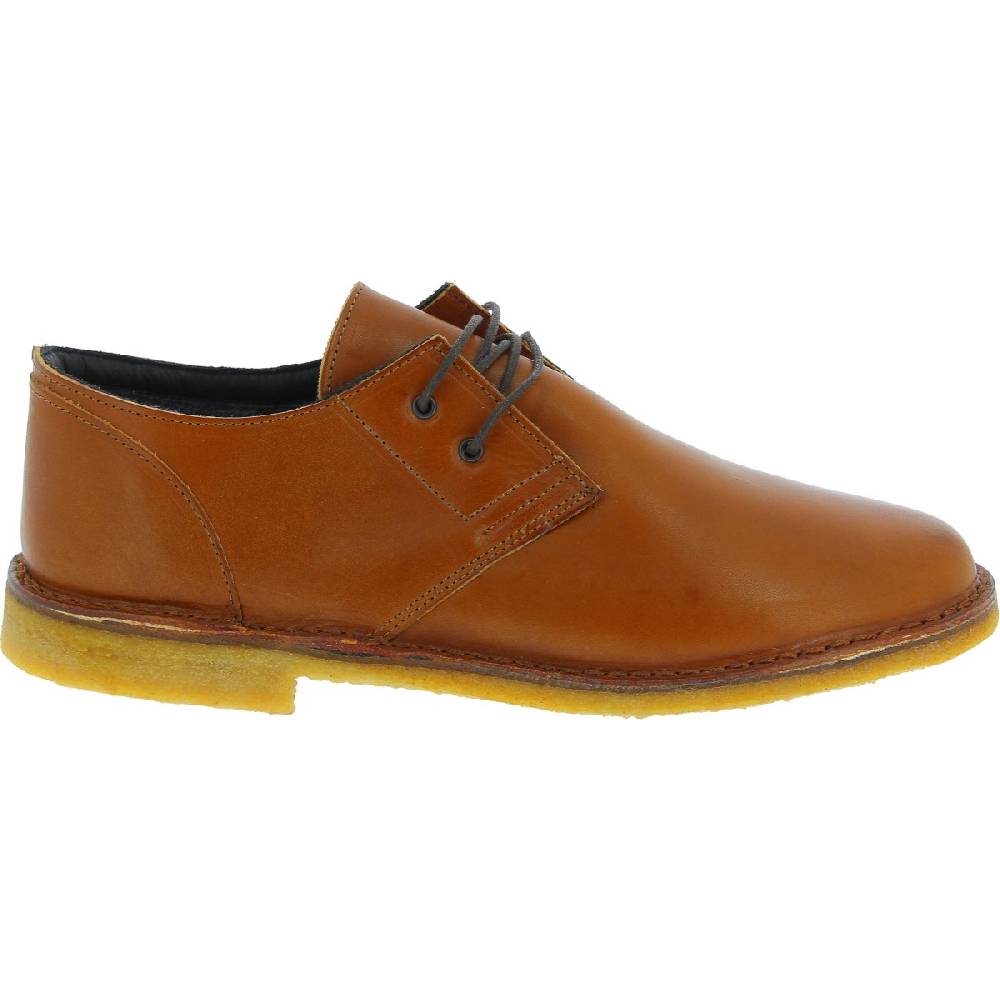 Lartigiano Del Cuoio Scarpe basse da uomo in pelle marrone con fodera invernale Offerta