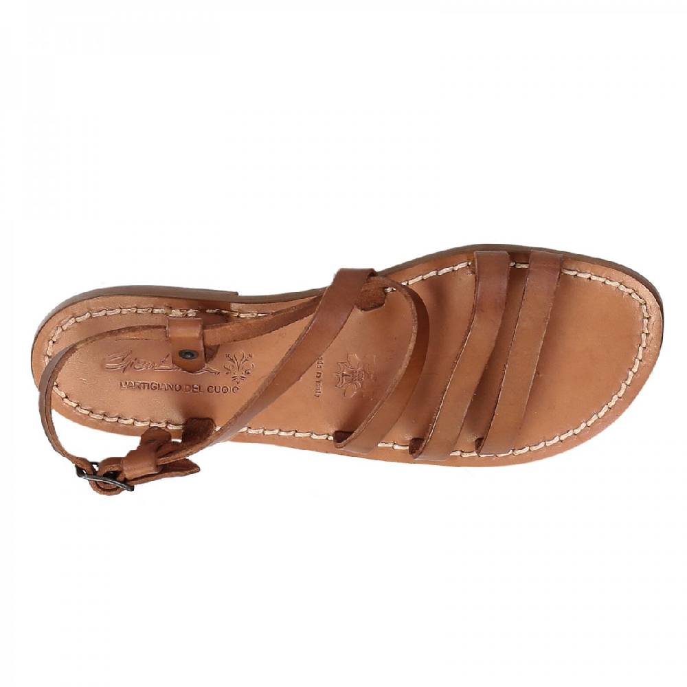 Lartigiano Del Cuoio Sandali donna in cuoio fatti a mano Shopping Online