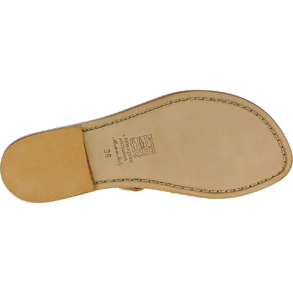 Lartigiano Del Cuoio Ciabatte infradito donna in pelle e cuoio artigianali Moda