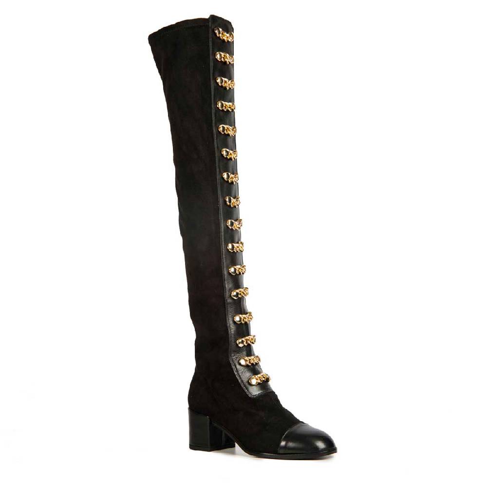 Le Dangerouge Ginevra Tall Stretch catena oro Negozio