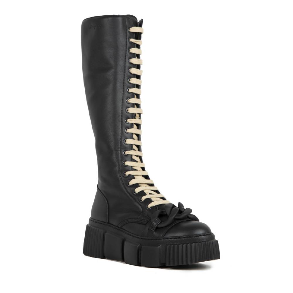 Le Dangerouge Ophelia Tall Beige Laces In Saldo