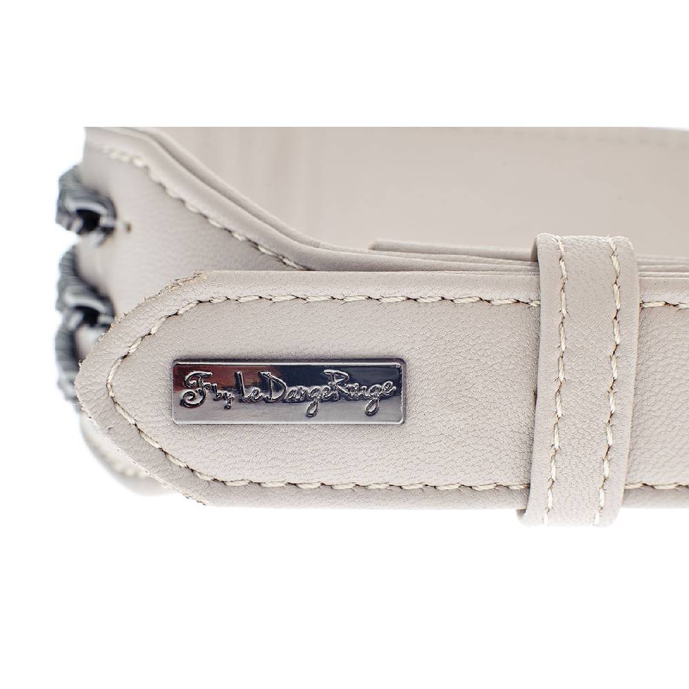 Le Dangerouge Big dog collar beige In Vendita