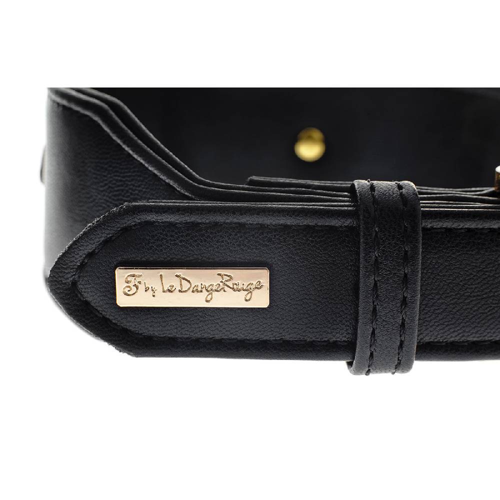 Le Dangerouge Danger big dog collar Vendita Calda