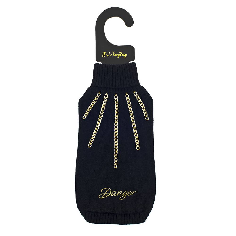 Le Dangerouge Danger sweater black I Più Venduti