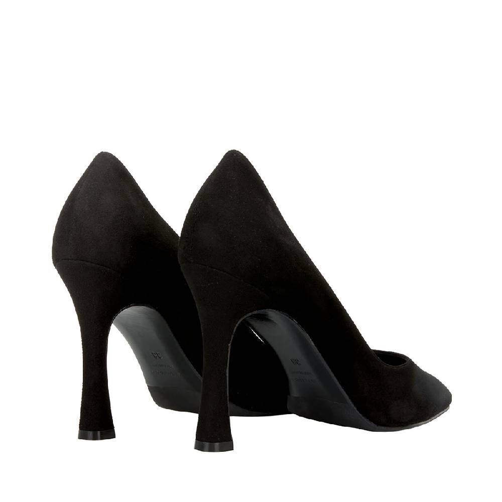 Lella Baldi Pump Suede Black Sconto