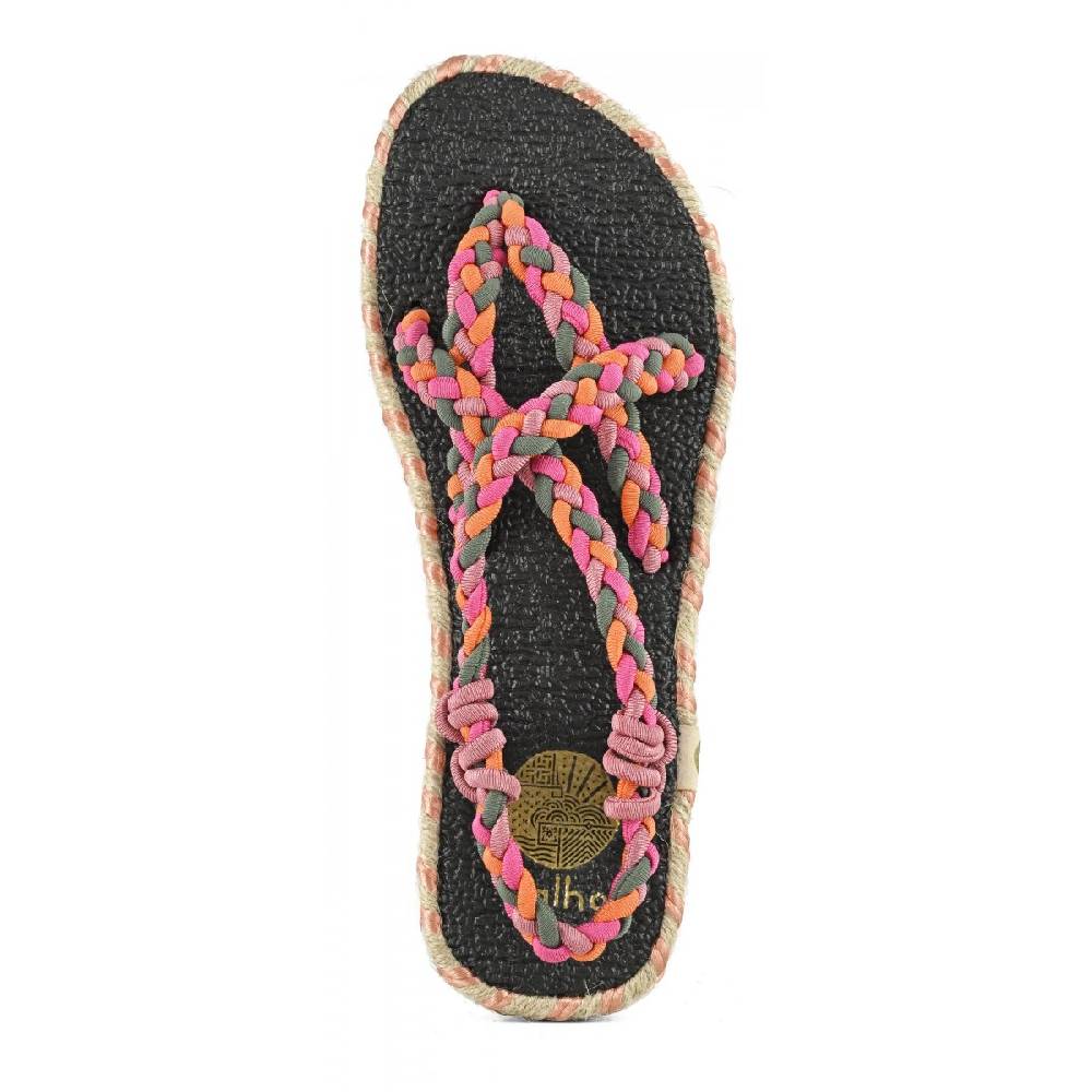 Nalho VIDYA SANDAL WITH CROCHET UPPE Moda