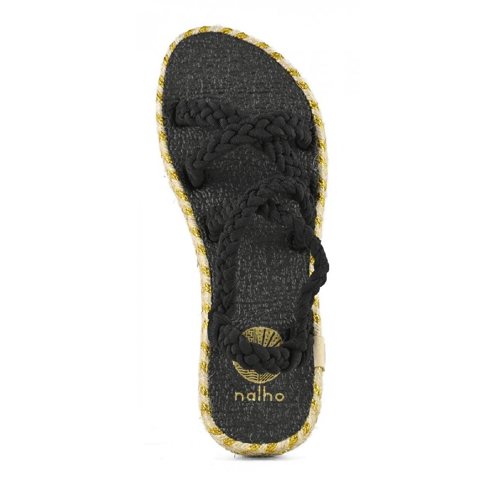 Nalho SHANTI SANDAL WITH BRIDED UPPE Nuovo