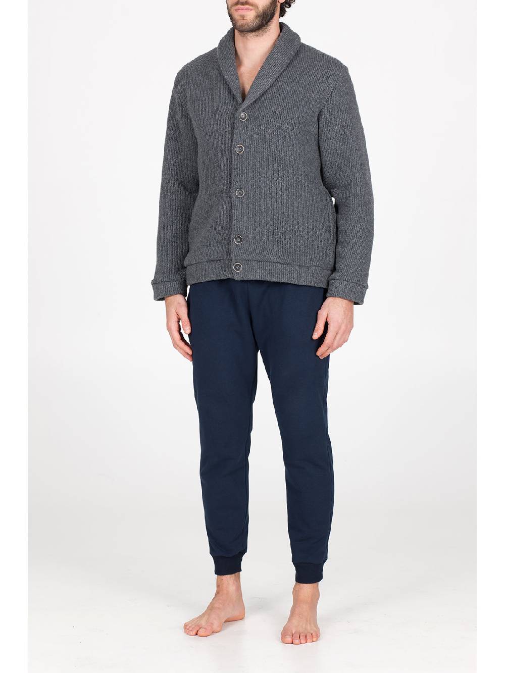 Julipet Cardigan in maglia di misto lana Saldi Di Fabbrica