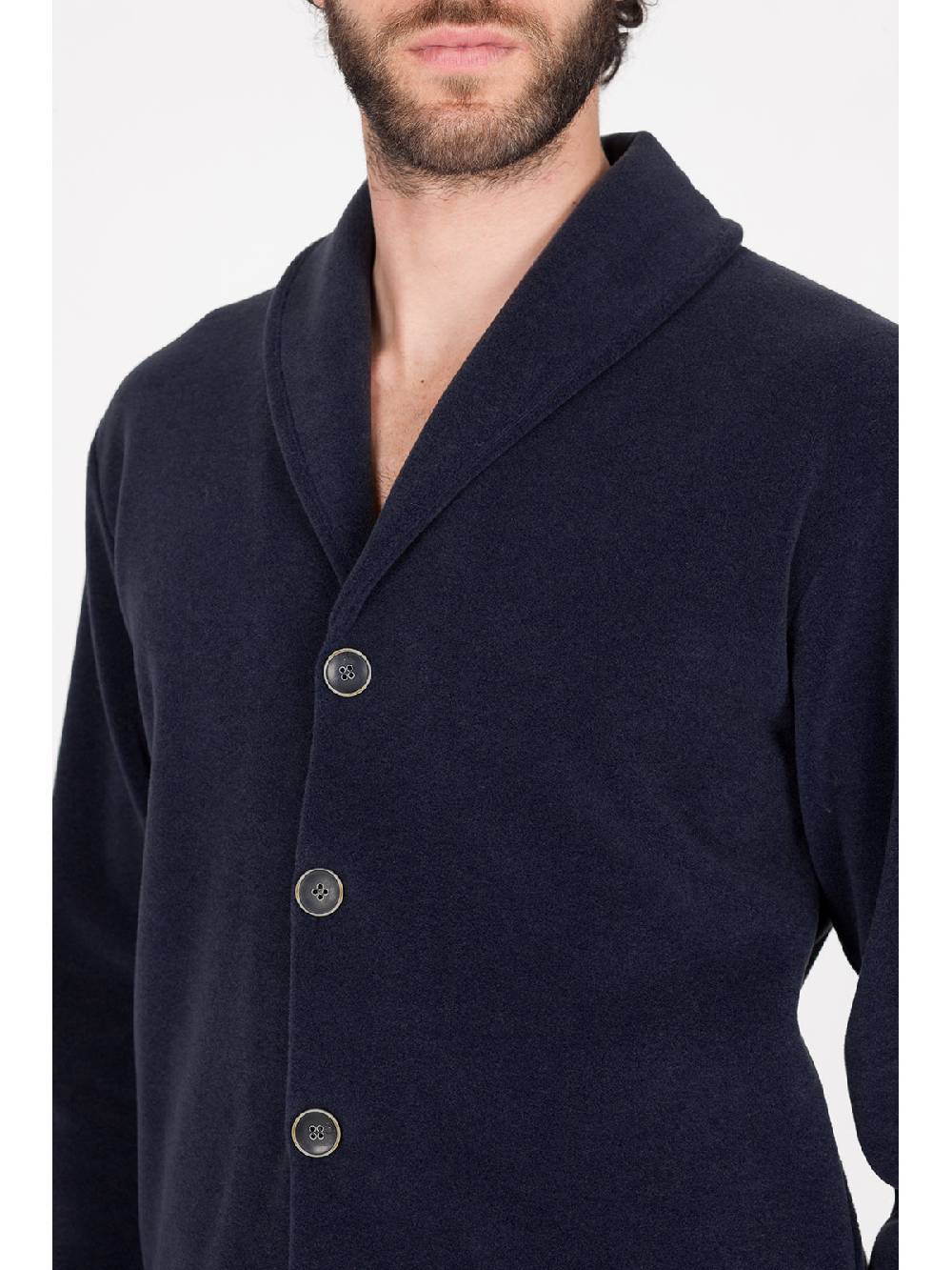Julipet Cardigan in avvolgente pile di viscosa Italy