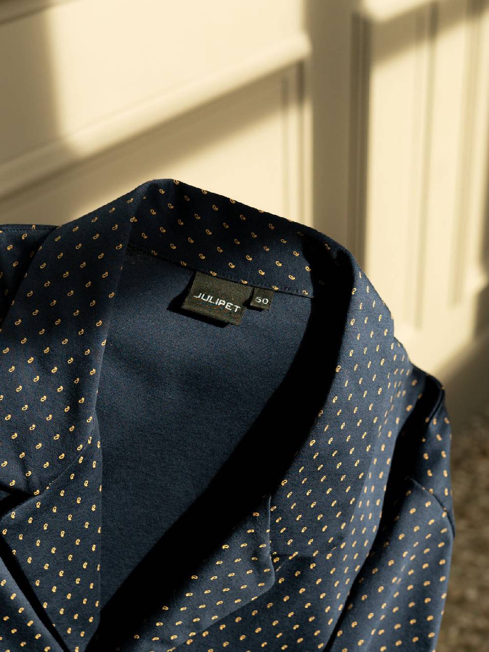 Julipet Pigiama cardigan in morbido interlock di puro cotone Soddisfazione Garantita