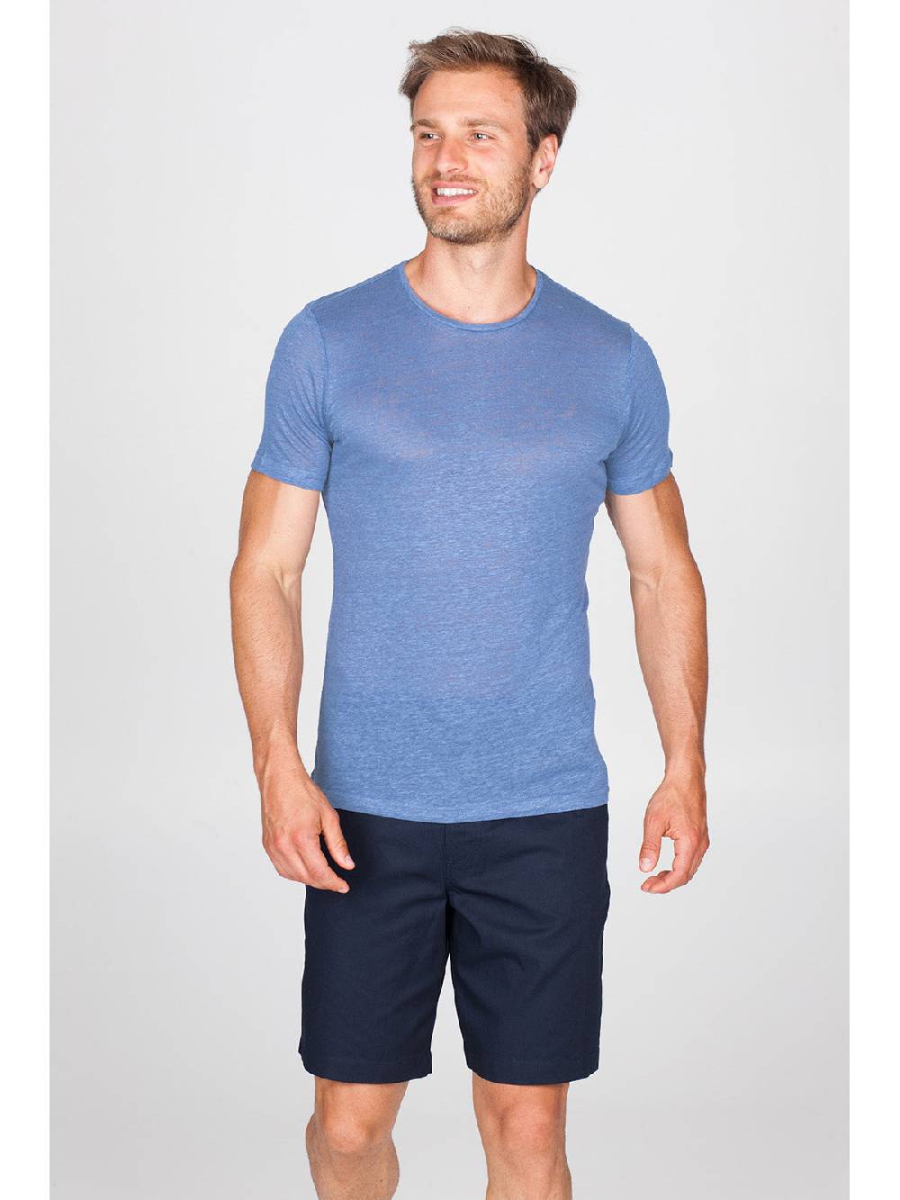 Julipet T-shirt in ricercato e fresco puro lino Acquista Ora